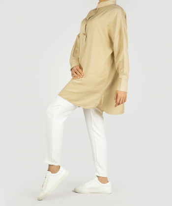 مانتو جلو بسته ال سی وایکیکی LC Waikiki کد 0SC924Z8