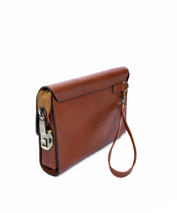 کیف پاسپورتی چرم طبیعی شهر چرم Leather City کد H3007