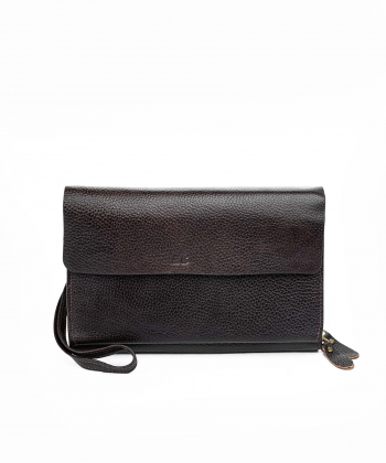 کیف پاسپورتی چرم طبیعی شهر چرم Leather City کد H3006