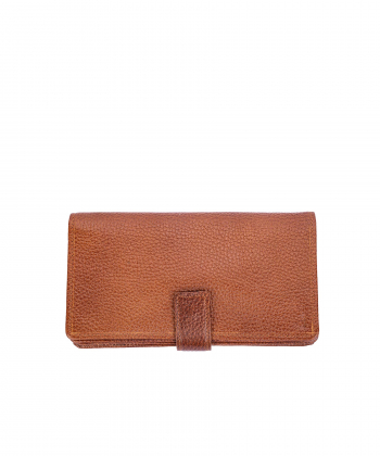 کیف پول زنانه چرم طبیعی شهر چرم Leather City کد H3021