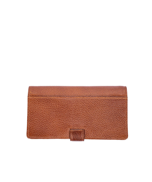 کیف پول زنانه چرم طبیعی شهر چرم Leather City کد H3021