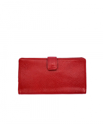 کیف پول زنانه چرم طبیعی شهر چرم Leather City کد H3021