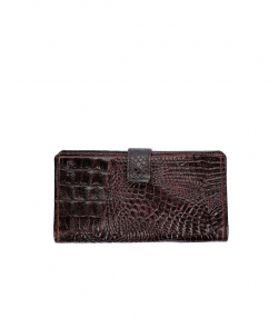کیف پول زنانه چرم طبیعی شهر چرم Leather City کد H3021