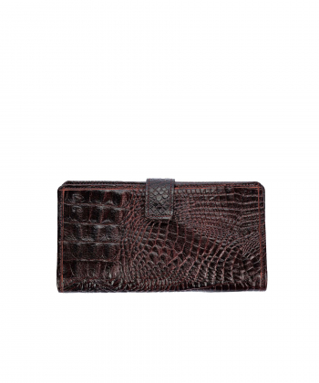 کیف پول زنانه چرم طبیعی شهر چرم Leather City کد H3021