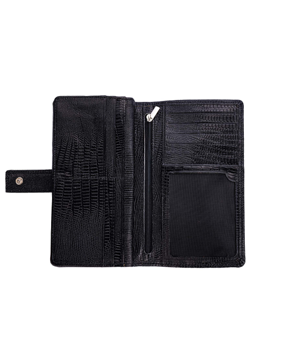 کیف پول زنانه چرم طبیعی شهر چرم Leather City کد H3021