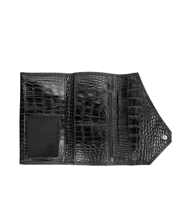 کیف پول زنانه چرم طبیعی شهر چرم Leather City کد H3022