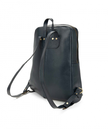 کوله پشتی زنانه چرم طبیعی صاد Saad کد JR4602