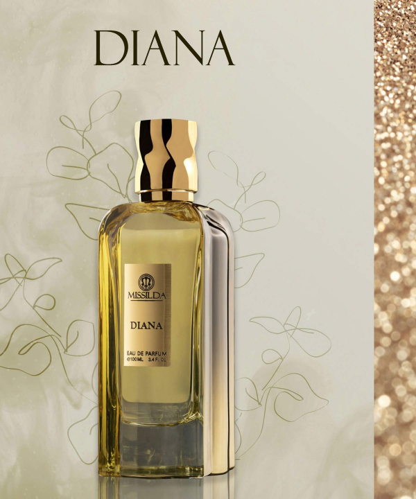 عطر زنانه میسیلدا Missilda مدل Diana حجم 100 میلی‌لیتر