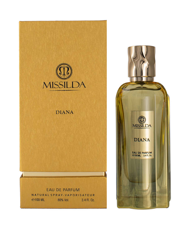 عطر زنانه میسیلدا Missilda مدل Diana حجم 100 میلی‌لیتر