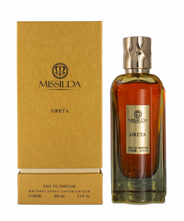 عطر زنانه میسیلدا Missilda مدل Greta حجم 100 میلی‌لیتر