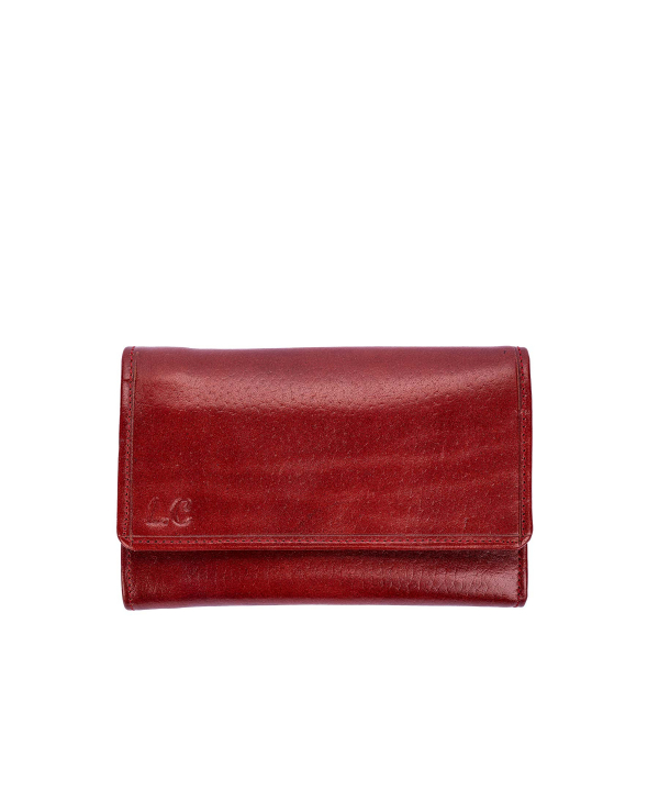 کیف پاسپورتی چرم طبیعی شهر چرم Leather City کد H3019
