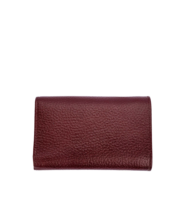 کیف پاسپورتی چرم طبیعی شهر چرم Leather City کد H3019