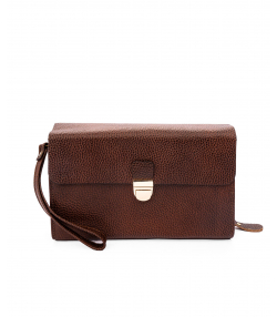 کیف پاسپورتی چرم طبیعی شهر چرم Leather City کد H3003