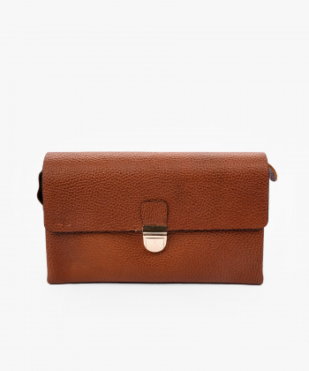 کیف پاسپورتی چرم طبیعی شهر چرم Leather City کد H3004