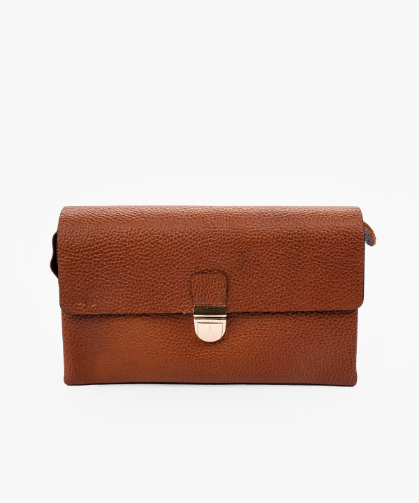 کیف پاسپورتی چرم طبیعی شهر چرم Leather City کد H3004