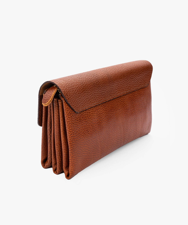 کیف پاسپورتی چرم طبیعی شهر چرم Leather City کد H3004
