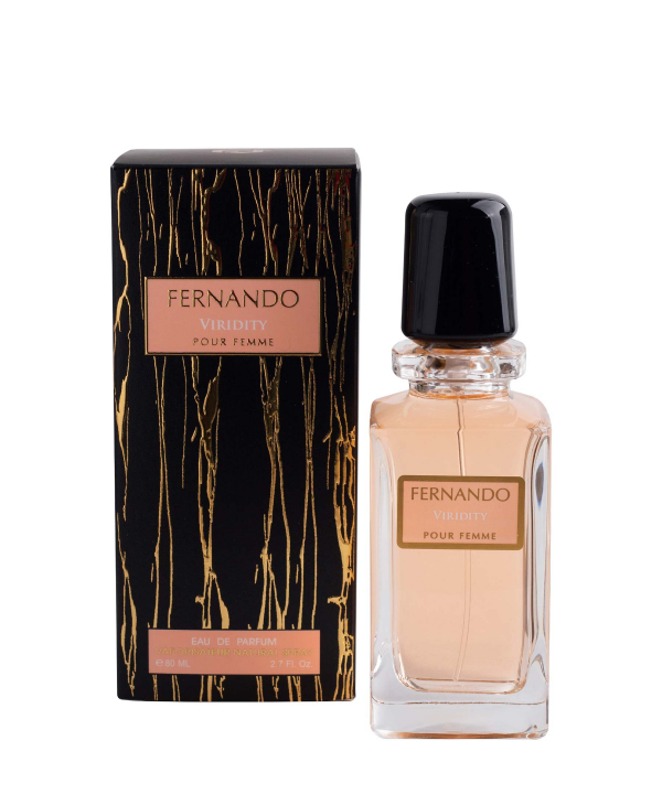 عطر زنانه فرناندو Fernando مدل Viridity حجم 80 میلی‌لیتر