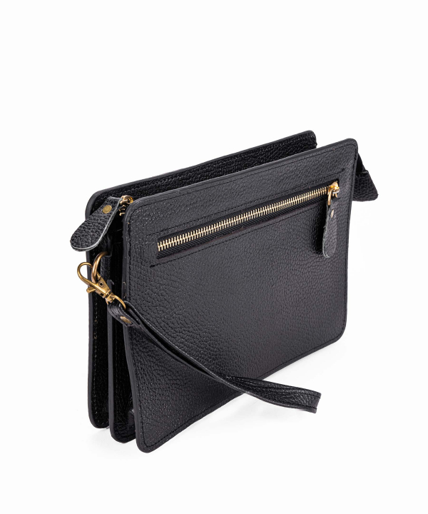 کیف پاسپورتی چرم طبیعی شهر چرم Leather City کد H3010