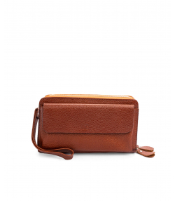 کیف پاسپورتی چرم طبیعی شهر چرم Leather City کد H3009