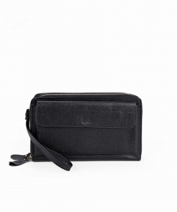 کیف پاسپورتی چرم طبیعی شهر چرم Leather City کد H3008