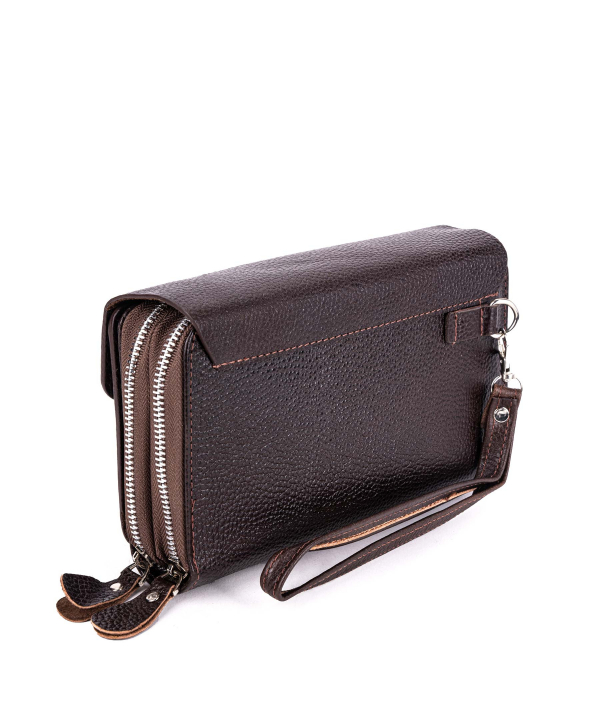 کیف پاسپورتی چرم طبیعی شهر چرم Leather City کد H3005