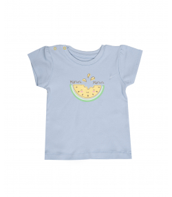 تیشرت نوزاد دخترانه بی سی سی BCC مدل Yummy Fruit