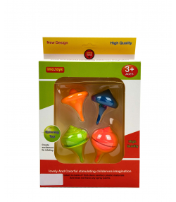 فرفره نشکن کی تویز Kitoys کد ZD-FERFERA805 بسته 4 عددی