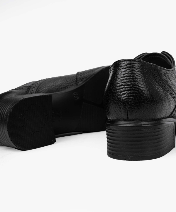 کفش زنانه چرم طبیعی شهر چرم Leather City کد DN002-2