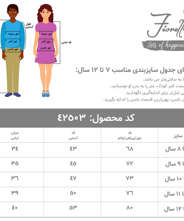 پیراهن دخترانه فیورلا Fiorella مدل رایسا