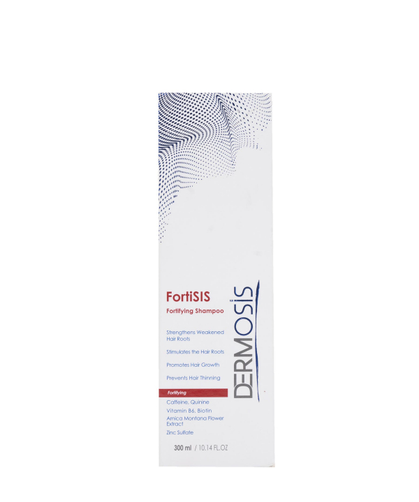 شامپو تقویت کننده موی سر درموسیس Dermosis حجم 300 میلی‌لیتر