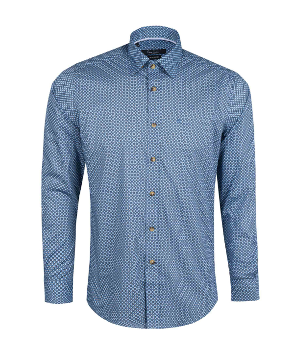 پیراهن طرح دار مردانه پیر کاردین Pierre Cardin کد 9906563