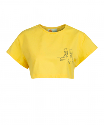 تیشرت آستین کوتاه نخ پنبه زنانه واسا مدل am-VY-SAB140020-A001