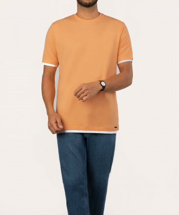 تیشرت یقه گرد مردانه ورساچه جینز Versace Jeans کد 527