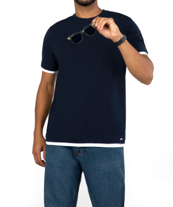 تیشرت یقه گرد مردانه ورساچه جینز Versace Jeans کد 527