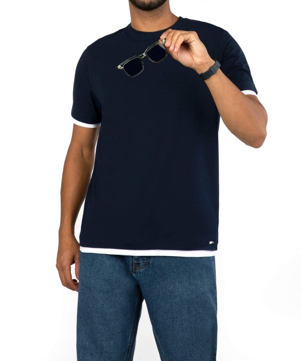 تیشرت یقه گرد مردانه ورساچه جینز Versace Jeans کد 527