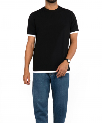 تیشرت یقه گرد مردانه ورساچه جینز Versace Jeans کد 527