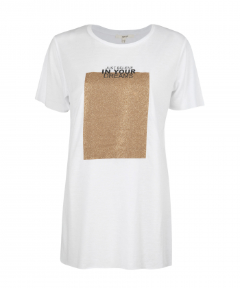 تیشرت چاپی زنانه کوتون Koton کد 2YAK13121YK