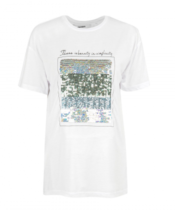 تیشرت طرح دار زنانه کوتون Koton کد 2YAK13422EK