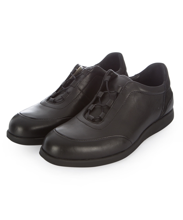 کفش چرم مردانه مشکی چرم مشهدMashhad leather مدل J5956