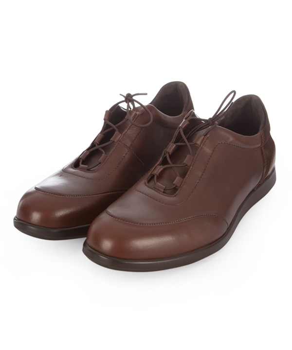 کفش چرم مردانه قهوه ای چرم مشهدMashhad leather مدل J5956