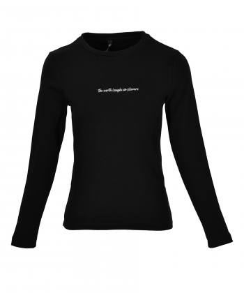 تیشرت آستین بلند زنانه بادی اسپینر Body Spinner کد 3412