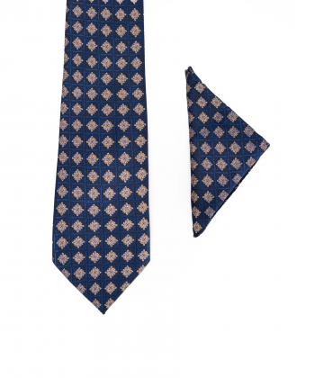 ست کراوات و پوشت مردانه پیرکاردین مدل 86809091