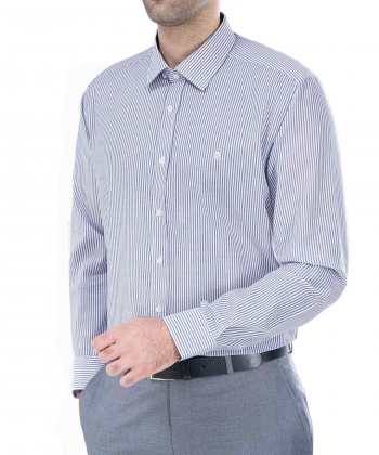 پیراهن راه راه مردانه پیرکاردین PierreCardin کد 9906580