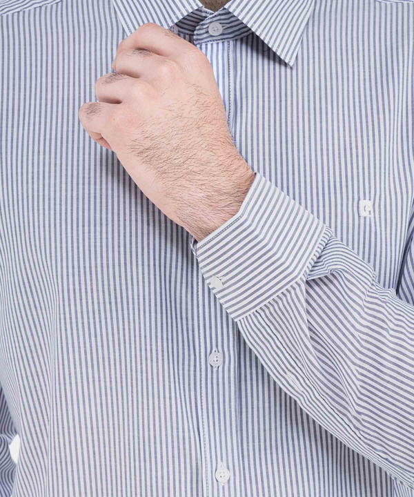 پیراهن راه راه مردانه پیر کاردین Pierre Cardin کد 9906580