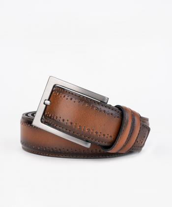 کمربند چرم طبیعی مردانه پیرکاردین مدل 29495516