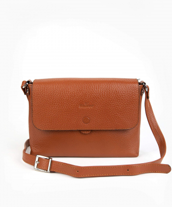 کیف دوشی چرم طبیعی زنانه شیفر Shifer کد 9329B