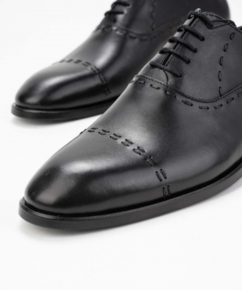کفش رسمی چرم طبیعی مردانه پیرکاردین PierreCardin کد Y23T9007