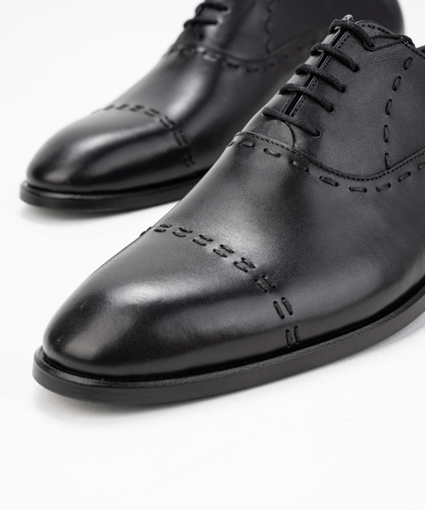 کفش رسمی چرم طبیعی مردانه پیر کاردین Pierre Cardin کد Y23T9007