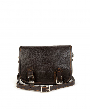 کیف دوشی چرم طبیعی زنانه شیفر Shifer کد 9336B