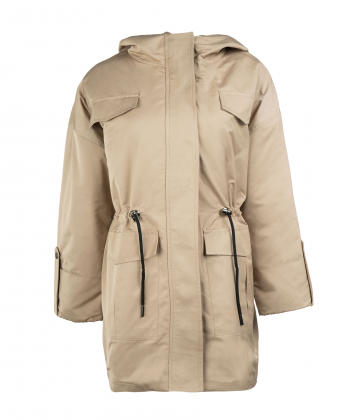 کاپشن کلاه دار زنانه ورساچه جینز Versace Jeans کد VMW090